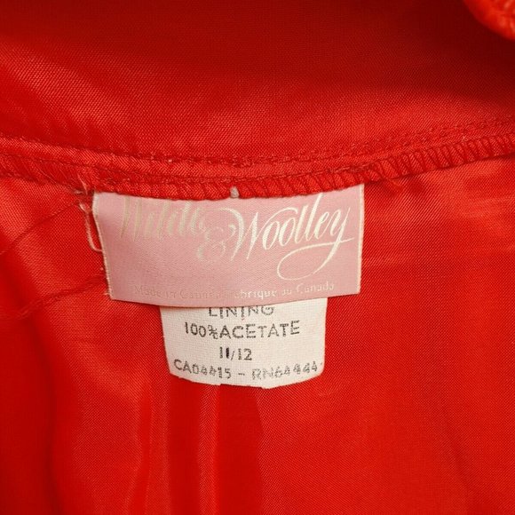 Vtg 80s Wilde&Woolley Leather Pants Jacket Set Med - Picture 8 of 10